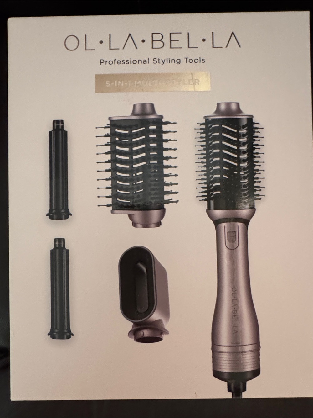 OLLA BELLA 5-in-1 Multi-Styler Hair Brush new never opened